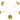 Push Back Stud Earring - Brass - 316 Stainless Steel Stud - 18K Real Gold Plated Brass - 3.2gr - MJ200434 - MinjuanRong