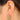 Push Back Stud Earring - brass - Stainless Steel Stud - 18k real gold plated - 10gr - MJ200043 - MinjuanRong