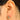 Push Back Stud Earring - Brass - 925 silver stud - Zircon - 18K Real Gold Plated Brass - 3.7gr - MJ100024 - MinjuanRong