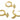 Huggie Hoop Wire Earring - Brass - 316 stainless steel stud - Zircon - 18K Real Gold Plated Brass - 3.7gr - MJ100023 - MinjuanRong