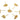 Push Back Stud Earring - Brass - Cubic Zircon  - 18K real gold plated - 3.2gr - MJ101062 - MinjuanRong