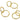 Push Back Stud Earring - Brass - 925 Silver Stud - 18K Real Gold Plated Brass - 4.9gr - MJ201839 - MinjuanRong