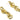 Push Back Stud Earring - brass - 316 stainless steel stud - 18K Real Gold Plated - 11gr - MJ200034 - MinjuanRong