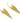 Push Back Stud Earring - Brass - 925 silver needle - 18K Real Gold Plated Brass - 7.2gr - MJ200351 - MinjuanRong