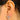 Push Back Stud Earring - Brass - 316 stainless steel stud - 18K Real White Gold Plated Brass - 3.2gr - MJ102114 - MinjuanRong