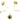 Push Back Stud Earring - Brass - 925 silver stud - Cubic Zircon - 18K Real Gold Plated - 3.3gr - MJ100017 - MinjuanRong