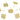 Push Back Stud Earring - Brass - 316 stainless steel stud  - 18K Real Gold Plated Brass - 3.5gr - MJ100060 - MinjuanRong