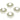 Hinged Back Earring - Brass - 18K real White Gold - 8.8gr - MJ102093 - MinjuanRong
