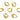 Huggie Hoop Wire Earring - Brass - 18K Real Gold Plating - 2.3gr - MJ101049 - MinjuanRong