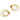 Push Back Stud Earring - Brass - steel stud - 18K real gold - 10.5gr - MJ101050 - MinjuanRong