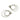 Push Back Stud Earring - Brass - Steel stud - 18K Real White gold Plated Brass - 10.5gr - MJ102091 - MinjuanRong