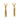 Huggie Hoop Wire Earring - Brass - 18k Real Gold Plating - 9.9gr - MJ101175 - MinjuanRong