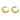 Push Back Stud Earring - BRASS - STEEL STUD - 18K Real Gold Plating - 17.2gr - MJ101281 - MinjuanRong