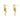 Push Back Stud Earring - BRASS - STEEL STUD - 18K Real Gold Plating - 4.4gr - MJ101305 - MinjuanRong