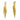 Push Back Stud Earring - Brass - 316 Stainless Steel Stud - Zircon - 18k Real Gold Plating - 9.3gr - MJ101624 - MinjuanRong