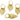 Push Back Stud Earring - Brass316 Stainless steel - 18K Real Gold Plating - 9.1gr - MJ101501 - MinjuanRong