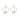 Push Back Stud Earring - Brass - 316 stainless steel stud - 18K Real White Gold Plating - 6.2gr - MJ101424 - MinjuanRong