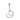 Push Back Stud Earring - Brass - 316 stainless steel stud - 18K Real White Gold Plating - 7.2gr - MJ101425 - MinjuanRong