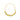 Huggie Hoop Wire Earring - BRASS - 18K Real Gold Plating - 7.4gr - MJ101340 - MinjuanRong