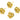 Push Back Stud Earring - BRASS - STEEL STUD - 18K Real Gold Plating - 6.2gr - MJ101306 - MinjuanRong