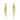 Push Back Stud Earring - Brass - 316 Stainless Steel Stud- Zircon - 18k Real Gold Plating - 7.1gr - MJ101678 - MinjuanRong