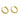 Huggie Hoop Wire Earring - Brass - 18k Real Gold Plating - 5.3gr - MJ101876 - MinjuanRong