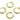 Huggie Hoop Wire Earring - Brass - 18K Real Gold Plating - 6gr. - MJ101912 - MinjuanRong