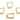 English Lock Earring - Brass - 18K Real Gold Plating - 3.5gr - MJ101857 - MinjuanRong