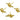 Push Back Stud Earring - Brass - 18K Real Gold Plating - 4.6gr - MJ102062 - MinjuanRong