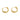 Huggie Hoop Wire Earring - Brass - 18K Real Gold Plating - 3.4gr - MJ101423 - MinjuanRong