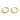Huggie Hoop Wire Earring - Brass - Cubic Zircon - 18K Real Gold Plating - 4gr - MJ101706 - MinjuanRong