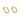 English Lock Earring - Brass - 18K Real Gold Plating - 3.3gr - MJ101677 - MinjuanRong