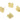 Push Back Stud Earring - Brass - 316 Stainless Steel Stud - 18k Real Gold Plating - 3.2gr - MJ101800 - MinjuanRong