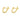 EnglishLock Earring - Brass - 18K Real Gold Plating - 3.9gr. - MJ101854 - MinjuanRong