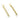 Push Back Stud Earring - Brass - 316 Stainless Steel Stud - 18K Real Gold Plating - 9.6gr - MJ101948 - MinjuanRong