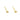 Push Back Stud Earring - Brass - Cubic Zircon - 316 Stainless Steel Stud - 18K Real Gold Plating - 2.2gr - MJ101796 - MinjuanRong