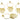 Push Back Stud Earring - Brass  - 316 stainless steel stud - 18K Real Gold Plating - 26.4gr - MJ101915 - MinjuanRong