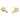 Push Back Stud Earring - Brass - Brass Stud - Zircon - 18k Real Gold Plating - 4.8gr - MJ201762 - MinjuanRong