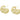Push Back Stud Earring - Brass - 316 stainless steel stud - 18k Real Gold Plating - 6.87gr - MJ200886 - MinjuanRong