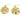 Push Back Stud Earring - Brass - 316 stainless steel stud - 18k Real Gold Plating - 5.99gr - MJ200887 - MinjuanRong