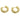 Huggie Hoop Wire Earring - Brass - Zircon - 18k Real Gold Plating - 6.1gr - MJ201880 - MinjuanRong