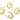 Push Back Stud Earring - BRASS - 316 Surgical Stainless Steel - 18k Real Gold Plating - 5.13gr - MJ201122 - MinjuanRong