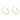 Push Back Stud Earring - BRASS - 316 Surgical Stainless Steel - 18k Real Gold Plating - 3.5gr - MJ200809 - MinjuanRong