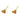 Push Back Stud Earring - Brass - Zircon - Brass stud - 18k Real Gold Plating - 2.8gr - MJ201253 - MinjuanRong