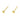 Push Back Stud Earring - Brass - 316 Surgical Stainless Steel - 18k Real Gold Plating - 2.3gr - MJ201407 - MinjuanRong