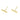 Push Back Stud Earring - Brass - 316 stainless steel stud - 18k Real Gold Plating - 2.56gr - MJ200961 - MinjuanRong