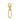 Push Back Stud Earring - Brass - Brass Stud - 18k Real Gold Plating - 7.8gr - MJ200632 - MinjuanRong