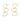 Push Back Stud Earring - Brass - 316 stainless steel stud - 18k Real Gold Plating - 1.4gr - MJ102698 - MinjuanRong