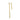 Push Back Stud Earring - Brass  - 316 stainless steel stud - 18k Real Gold Plating - 6.6gr - MJ102707 - MinjuanRong