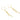 Wire Hook Earring - Brass - 18k Real Gold Plating - 4.3gr - MJ102705 - MinjuanRong